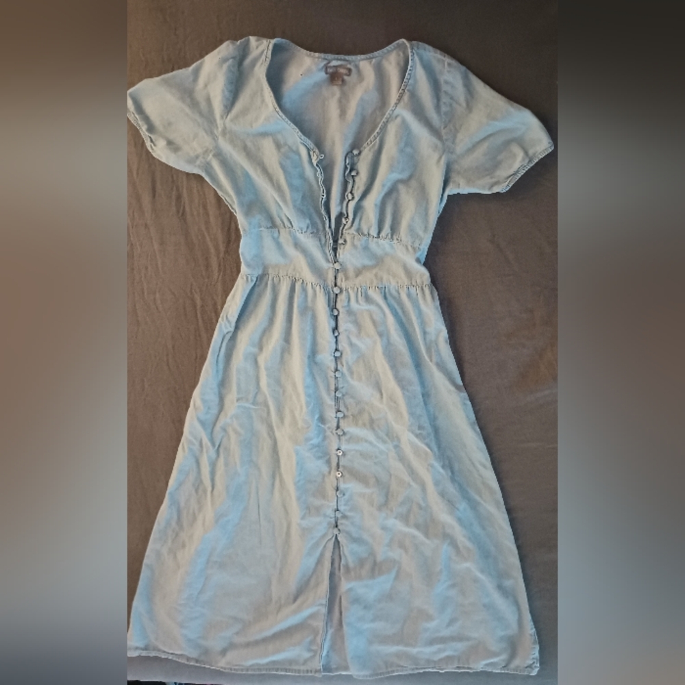 Falls Creek Sky Blue Casual Dress